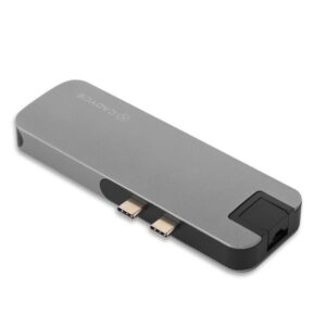 CADYCE Dual USB-C Dual HDMI USB-A Gigabit LAN Dock CA-DUCDG