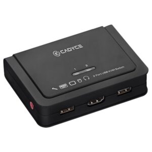 CADYCE 2-Port HDMI USB KVM Switch