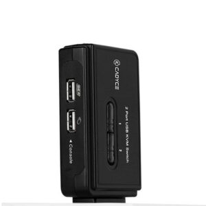 CADYCE 2-Port Desktop USB KVM Switch