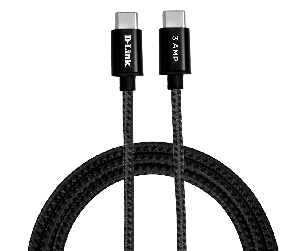 d link 3a usb c to usb c cable 1.5m (dpa fc301)