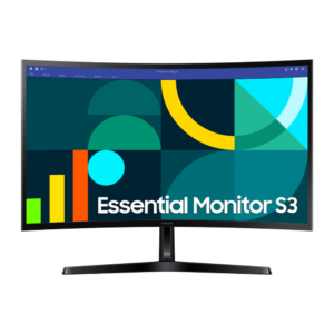 samsung essential s3 27" fhd curved va monitor 100 hz (s27d368gaw)