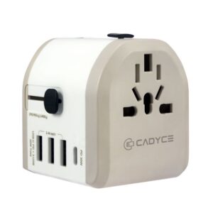 cadyce universal travel adapter 30w